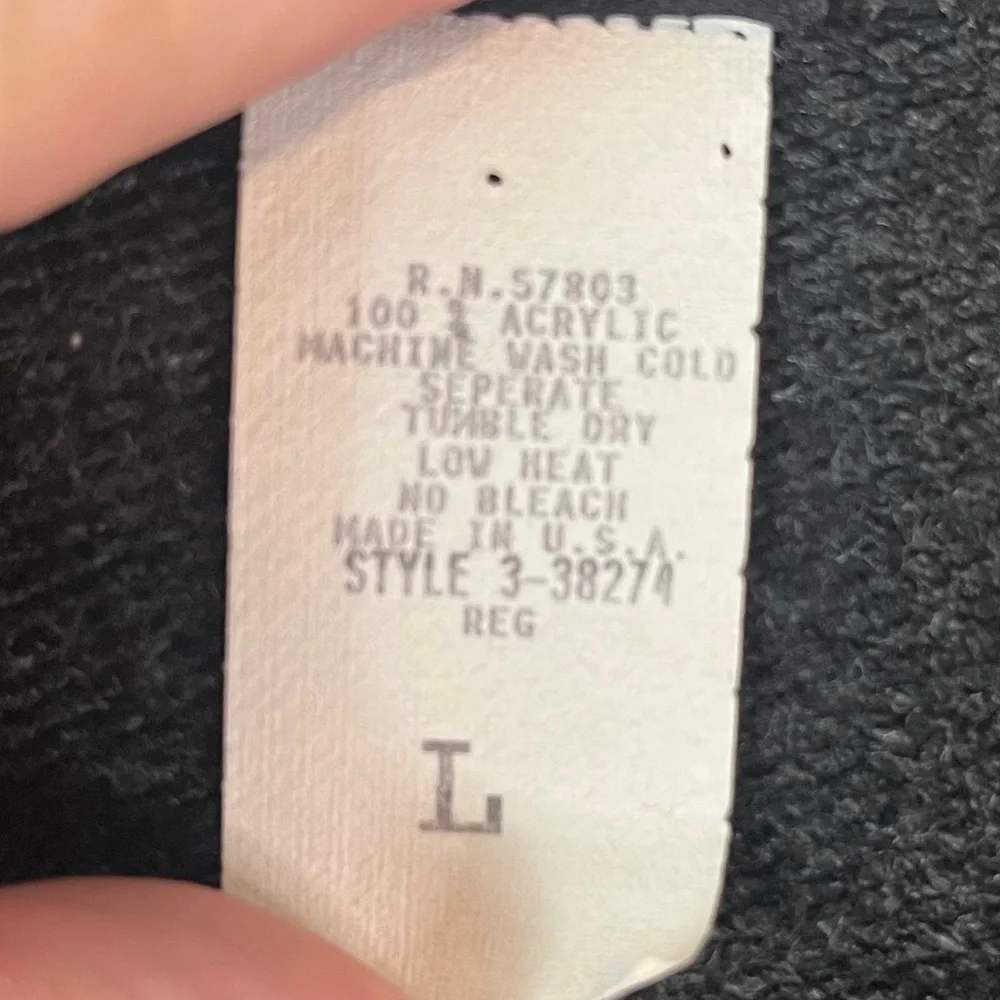 Vintage Panther Nordic Floral Cardigan Sweater Large - Picture 5 of 13